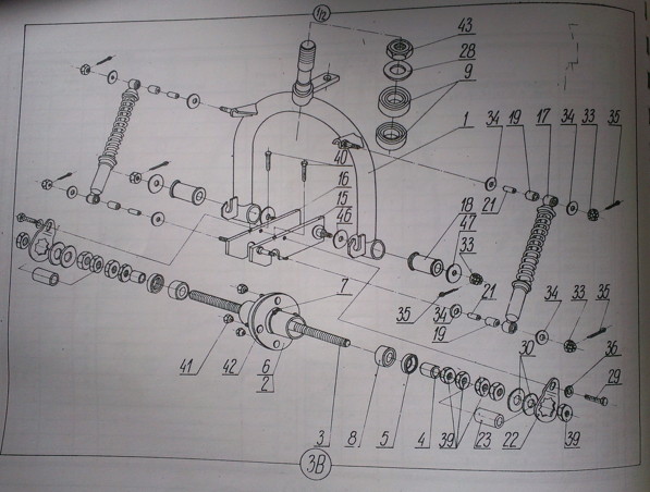 cart front wheel